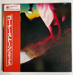 Винтажная виниловая пластинка LP Styx Cornerstone (Japan 1979) (Obi)