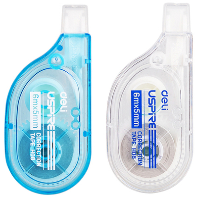 Корректирующий роллер DELI "Uspire",  5 мм х 6 м, ассорти