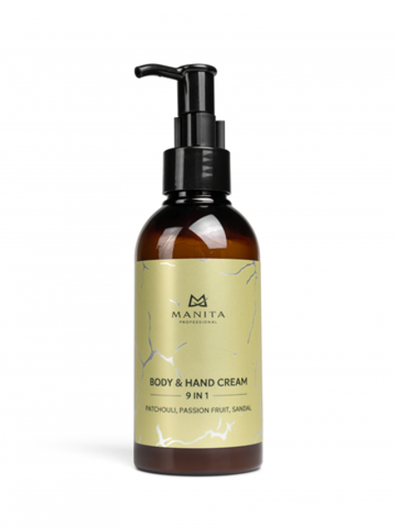 Manita Professional Крем для рук и тела 9в1 Patchouli, Passion Fruit, Sandal, 150мл
