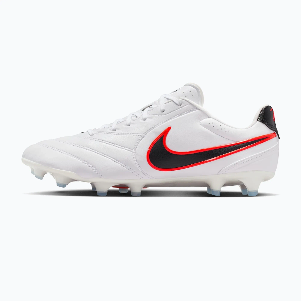 Футбольные бутсы Nike Tiempo Ligera Pro FG white/bright crimson/black
