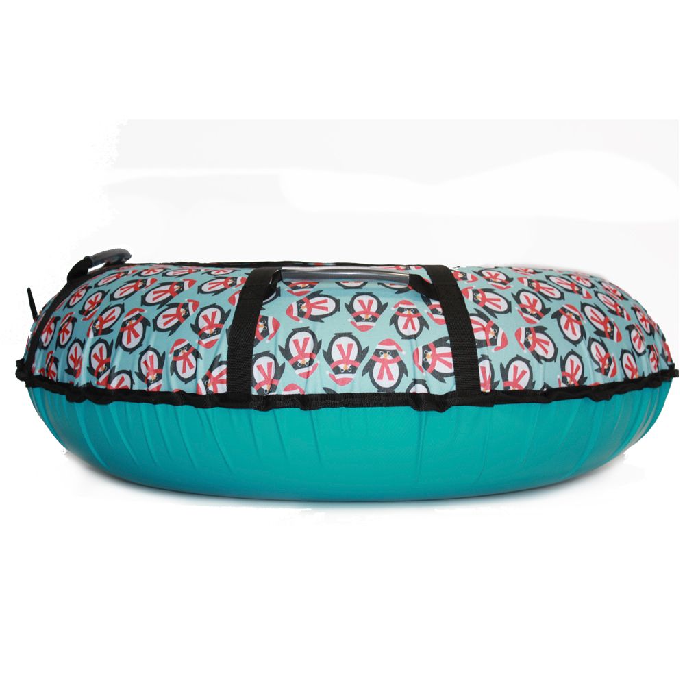 Тюбинг Hubster Люкс Pro Пингвины бирюзовые