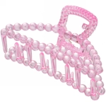 Заколка-краб для волос на блистере «Cruella- Трапеция», микс 6 цветов, 9,5 см