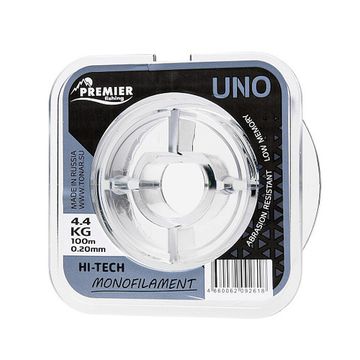 Леска UNO 0,20mm/100m Clear Nylon (PR-U-C-020-100) Premier Fishing