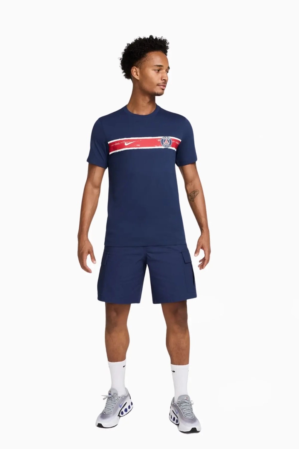 Футболка Nike PSG 24/25 Heritage - темно-синий