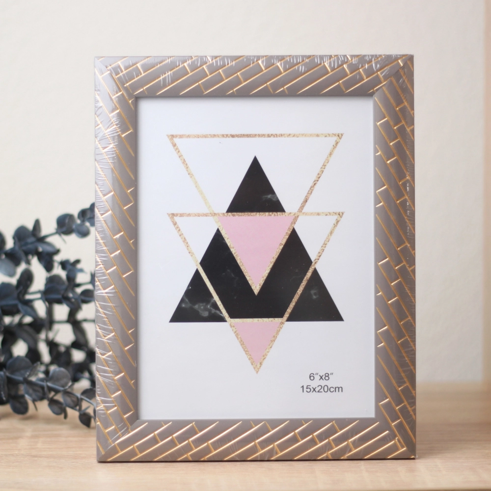 Фоторамка 15*20см «Флоренция» коричневый, пластик