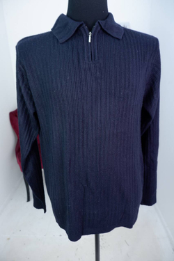 Джемпер Signature лаконичный, маркировка L, визуально на 50 размер