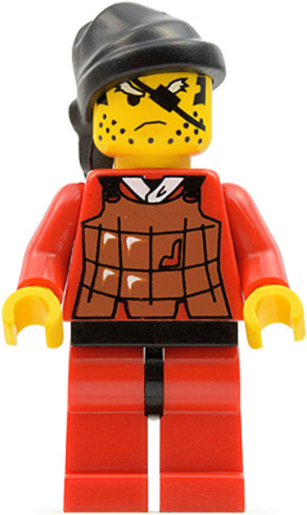 Минифигурка LEGO cas052 Ниндзя - Грабитель, Браун