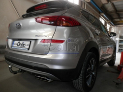Фаркоп оцинкованный Galia H103C для Hyundai Tucson 2018-(паспорт и сертификат в комплекте)(без электрики)