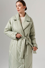 0109 Пальто женское (полынь)