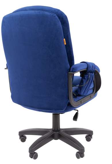 Кресло Chairman Home 668 Россия ткань Т-82 синий MSG LT