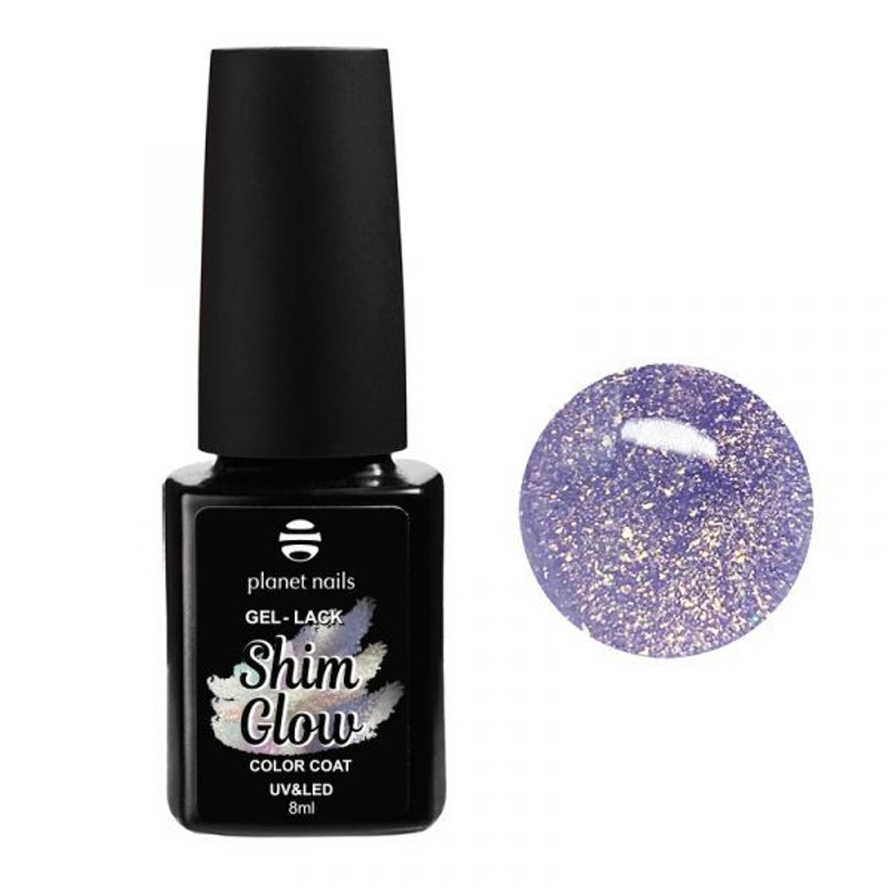 Planet Nails Гель-лак "Shim Glow" - 943, 8мл