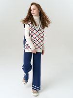 Жилетка в школу для девочки AT1011 сапфировый