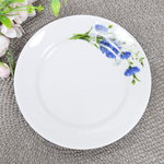 Тарелка 175мм мелкая форма Идиллия Васильки