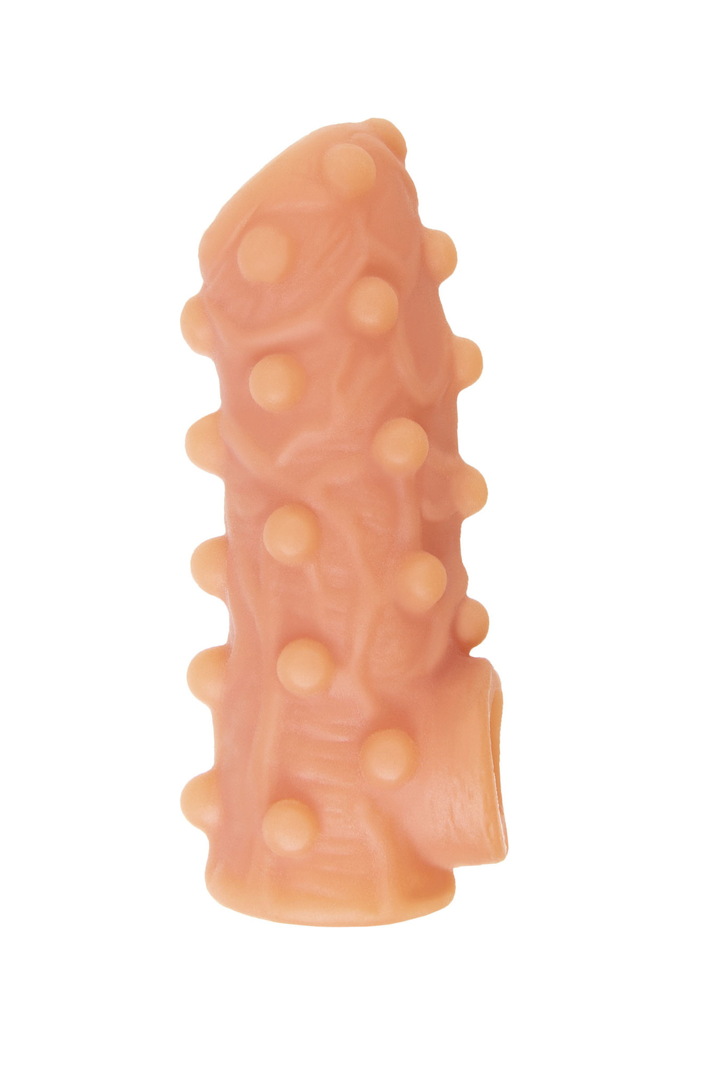 Насадка Kokos с дополнительной стимуляцией телесная 14 см