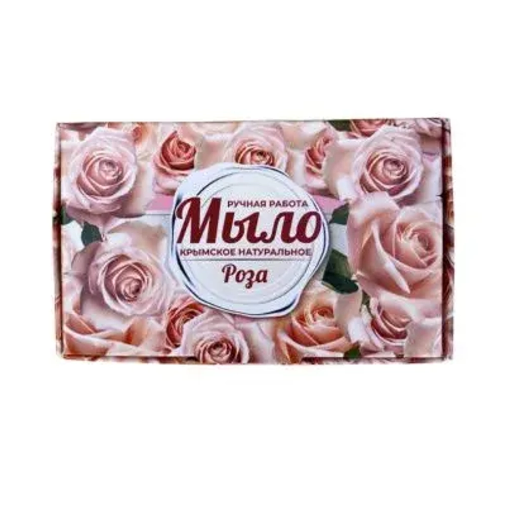 Мыло крымское натуральное. Ручная работа. «Роза» Сделано в Крыму