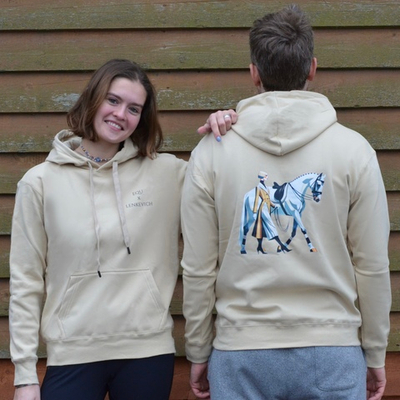 Худи EQUxLenkevich (бежевая)