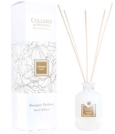 Cotton, аромадиффузор Fleurs & Ecorces collection, Collines de Рrovencе