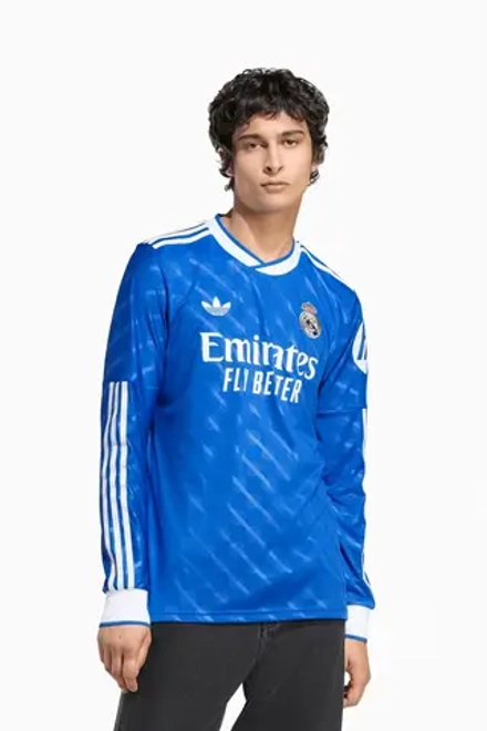 Футболка с длинными рукавами adidas Real Madrid 25/26 3rd - синий