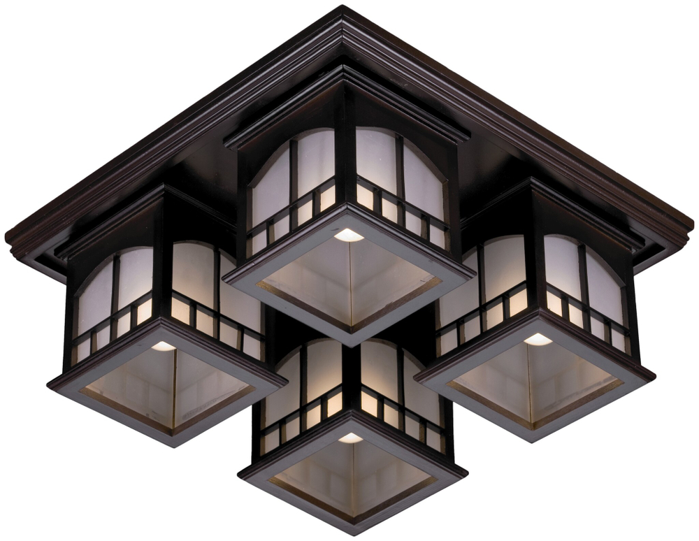 Светильник потолочный Velante Wooden 513-727-04