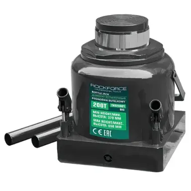 Домкрат бутылочный 200т RockFORCE RF-TH920001(из 2-х частей)