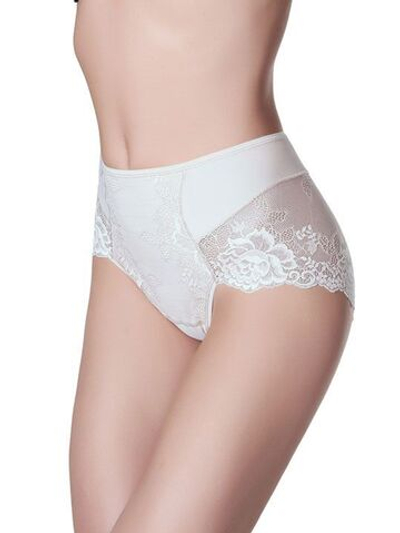 Трусы-слип с высокой линией талии Greta (Размер: L) (Цвет: телесный)