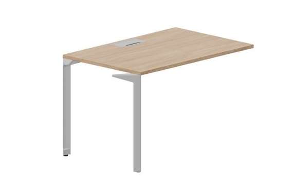 Стол 118х78х75см (металлический аутлет) - приставной элемент