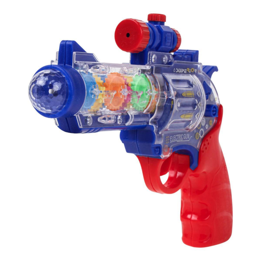 Пистолет на батарейках, коробка 3327-12A