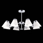 SLE155802-08 Светильник потолочный Хром/Белый E14 8*40W VARIO