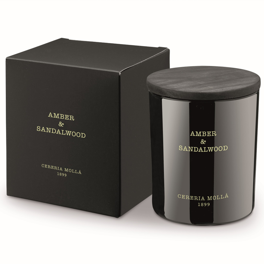 Свеча CERERIA MOLLA Amber & Sandalwood / Амбра и Сандал
