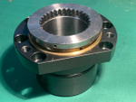 Передняя втулка шибера Zoomlion DN90 (шлицы) - фланец 195 мм