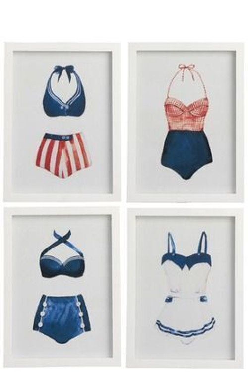 Панно "Пляж" в ассортименте 25х2х34см