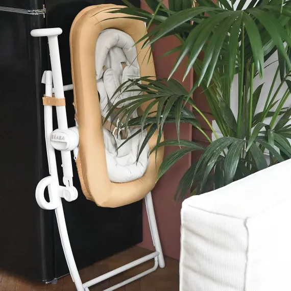 Шезлонг детский Beaba Up&amp;Down Baby Bouncer Plus Ochre