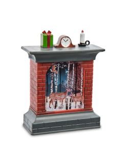 XM-838/3 Новогодний камин с подсветкой