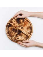 Менажница из кедра для подачи блюд