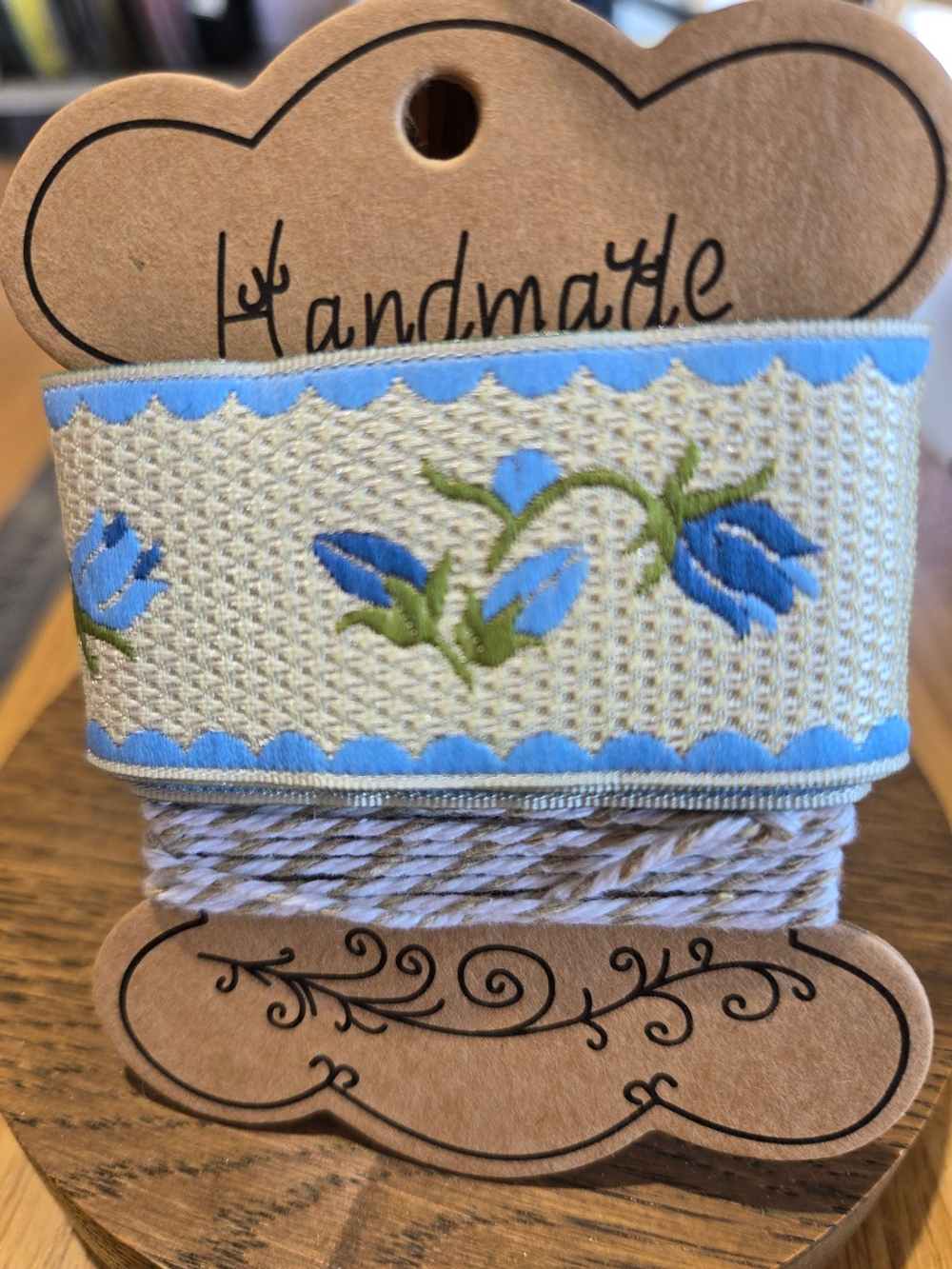 Набор "HANDMADE" декоративных лент, в ассортименте, 1 м каждая.