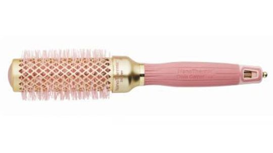 Термобрашинг для укладки волос Ceramic + ion NanoThermic 34мм розовое золото