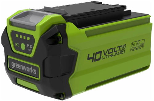Аккумулятор GREENWORKS 40V, 2 Ач (2926907)