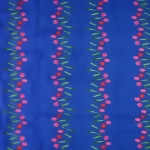 Штора для ванной полиэстер 180*180"Селфи» Тюльпаны (с утяжелителем)