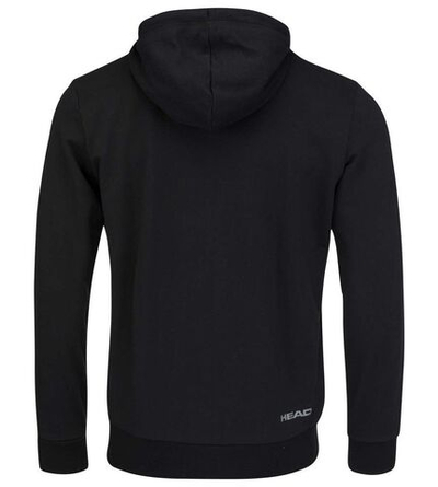 Мужская теннисная кофта Head Club Fynn Hoodie FZ M - black