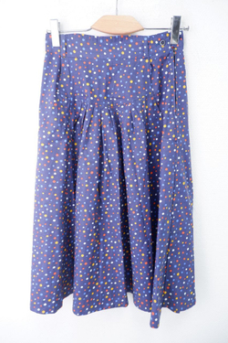 Юбка в разноцветный горох 44-46 размер