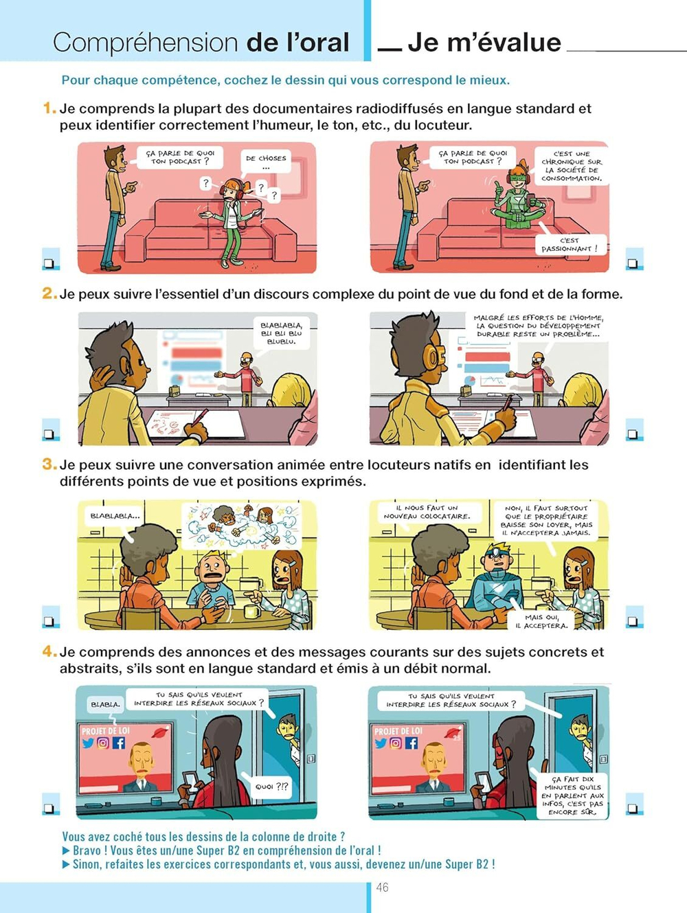 DELF Scolaire et Junior B2 Nouveau format