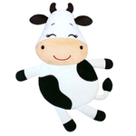 Игрушка 3 в1 с вишневыми косточками "Корова Ася" (Мякиш)