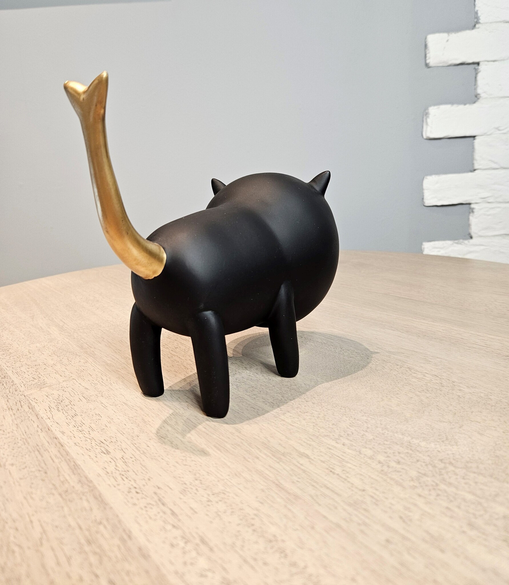 Статуэтка Simulation cat black