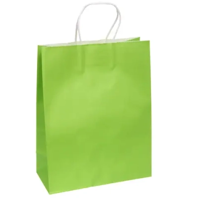 Пакет подарочный «Классика» 32*26*12 см, салатовый