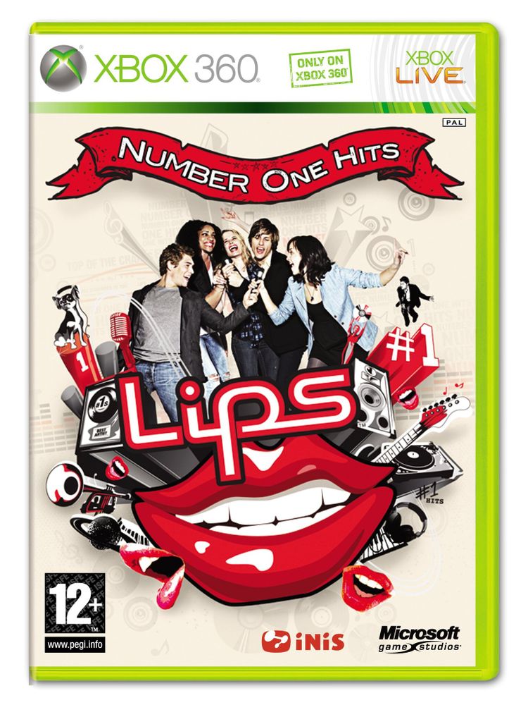 Lips Number One Hits (Xbox 360) Б\У