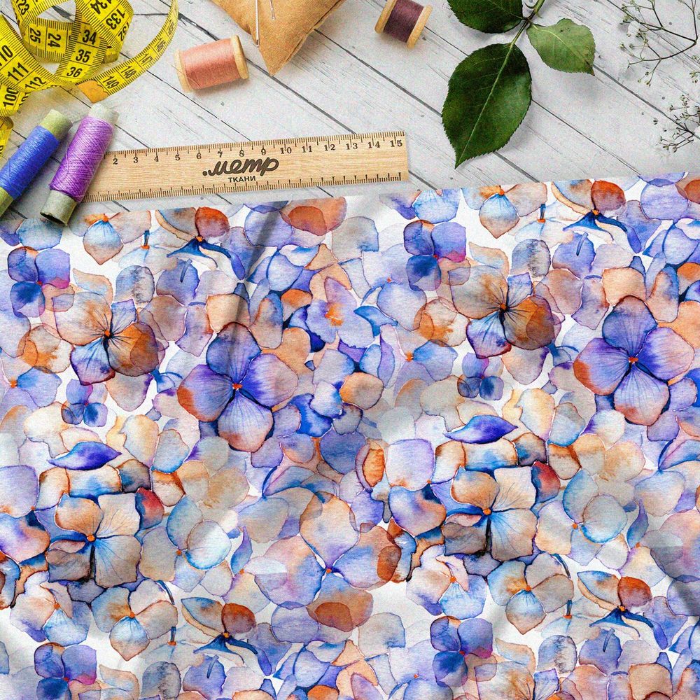 Ткань мембрана «цветы на воде» клод моне