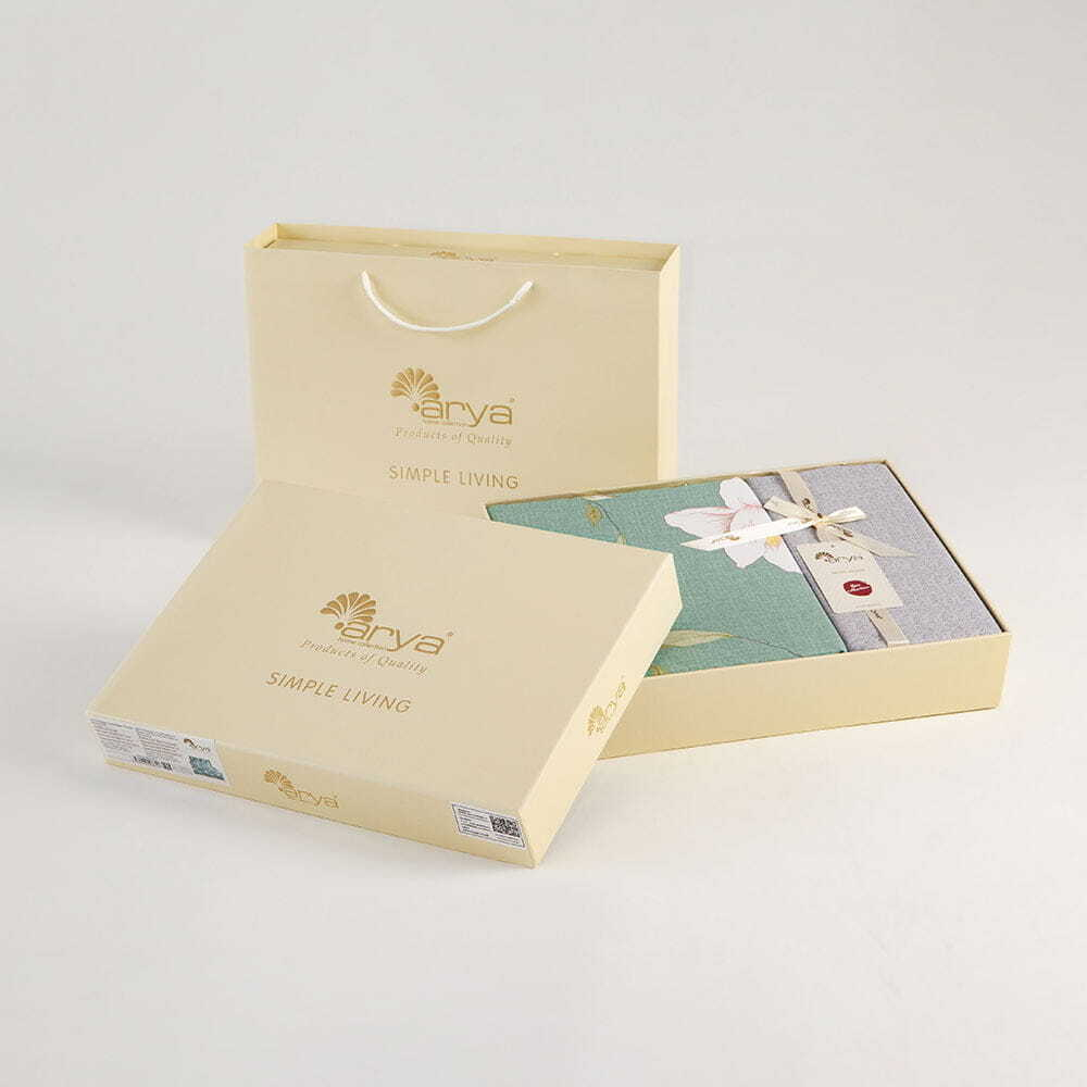 Постельное белье 2 спальное евро Arya home Simple Living Pamella