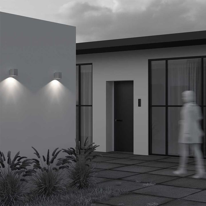 Уличный настенный светильник Maytoni Outdoor Block O507WL-L5W3K