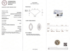 Лабораторно-выращенный бриллиант маркиз (пара) 2.16 ct