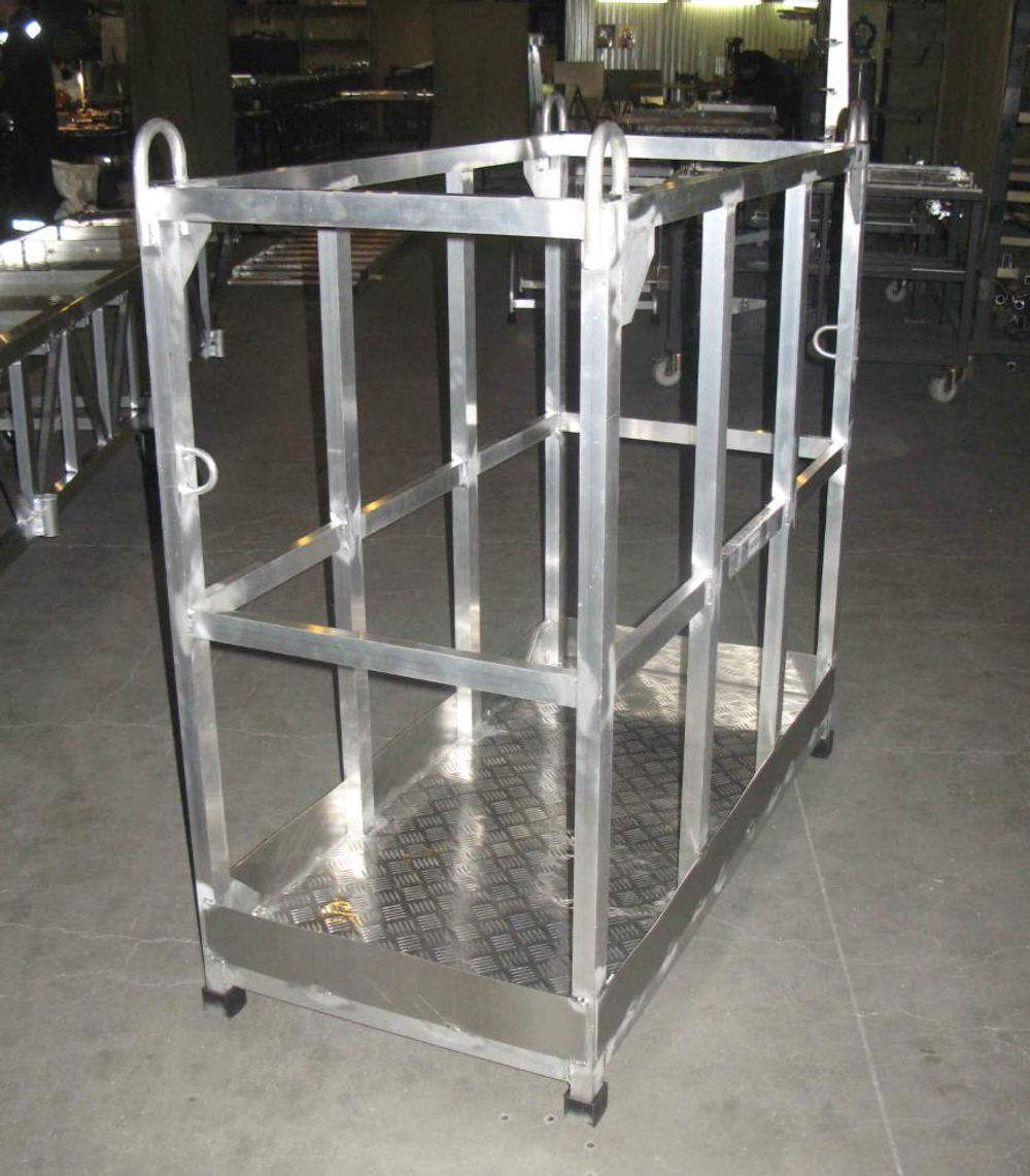 Площадка подвесная алюминиевая MEGAL ППА-1